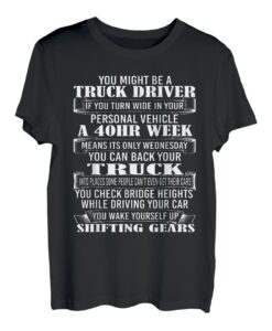 Trucker T-Shirt Geschenkideen für LKW-Fahrer T-Shirt