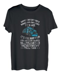 Trucker Truck Was ich mache, ist nicht einfach Was ich mache, ist kein Safe Grunge T-Shirt