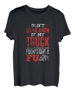 Trucker: Wenn dir mein Truck in die Quere kommt, ist mir das egal, Grunge. T-Shirt