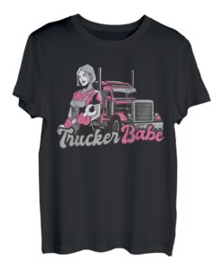Truckerbabes Truckerbarbies Truckerbabs LKW Fahrer T-Shirt