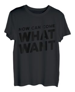 Tshirt Denglisch Now can come what want Vatertag Geschenk T-Shirt