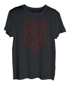 Ukrainische Stickerei Vyshyvanka-Druck Folk ethnische Ornamente T-Shirt