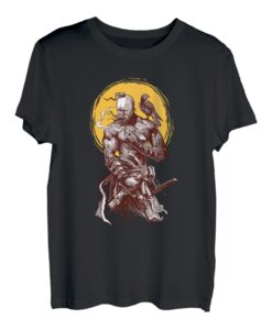 Ukrainischer Kosakenkrieger mit Schwertkampf für die Ukraine T-Shirt