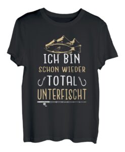 Unterfischt Lustiger Angler Sprüche Angeln T-Shirt