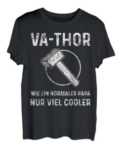 Va-Thor Wikinger Papa Vater Cooler Vater T-Shirt