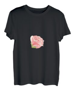 Valentinstag Rose, rosa Rose T-Shirt