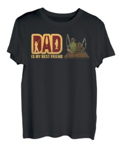 Vater Angler Kinder Vatertag Sohn Töchter Papa Angeln T-Shirt