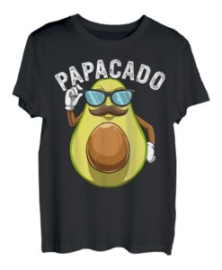 Vater Avocado Papacado Avocado männliche Avocado Vatertag T-Shirt