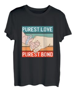 Vater Daddy Geburt Baby Kind Vatertag T-Shirt