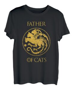 Vater der Katze Father of Cats T-Shirt