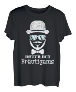 Vater des Bräutigams Männer Geschenk zur Hochzeit Foto T-Shirt
