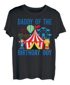 Vater des Geburtstags für Jungen Ringmaster Circus Carnival T-Shirt