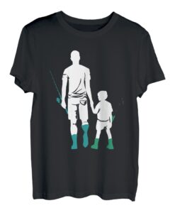 Vater Sohn Passenden Fischer T-Shirt