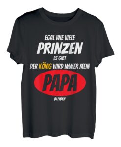Vater Tochter Aufdruck, Vatertags T-Shirt