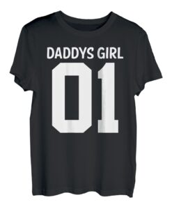 Vater Tochter Partnerlook Outfit Daddys Girl 01 Papa Tochter T-Shirt