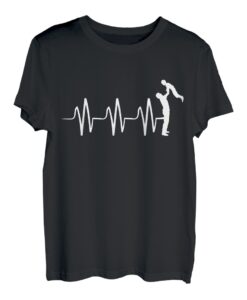 Vater und Sohn Herzschlag EKG Papa T-Shirt