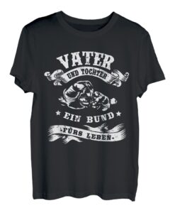 Vater Und Tochter Shirt Partnerlook Vater Vatertag Geschenk T-Shirt