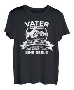 Vater und Tochter vielleicht nicht immer einer Meinung Danke T-Shirt