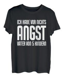 Vater Von 5 Kindern - 5-fach Papa T-Shirt