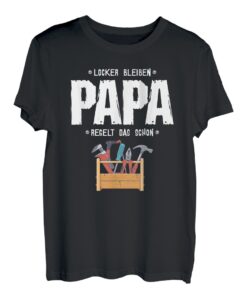 Vater Werkzeug Papa ist Techniker oder Handwerker T-Shirt