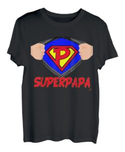 Vatertag Geschenkidee lustiges Geschenk Superheld papa T-Shirt