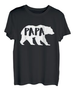 Vatertag | Männer Lustiges Papa Bär für Outdoor & Natur Dads T-Shirt