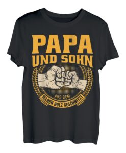 Vatertagsgeschenk Ideen Bester Papa Sohn Vater Vati Daddy T-Shirt