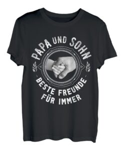 Vatertagsgeschenk Ideen Bester Papa Sohn Vater Vati T-Shirt