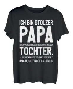 Vatertagsgeschenk tshirt Papa Spruch Vatertag shirt Vater T-Shirt