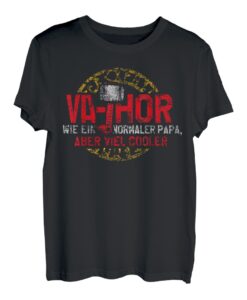 Vathor Vater Thor Cool Fathor Hammer Papa T-Shirt