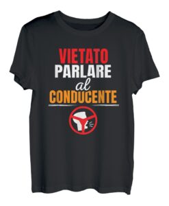 Verboten, an den Fahrer zu sprechen Fahrer Autobus T-Shirt