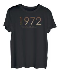 Vintage 1972, 50. Geburtstag Geschenk, Limited Edition T-Shirt