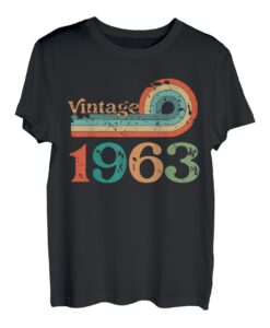Vintage 60 Year Old Classic 1963 Limited Edition 60 T-Shirt