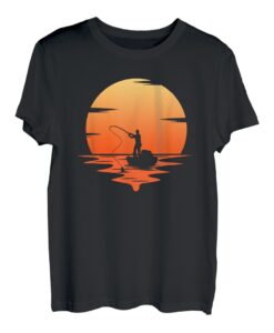 Vintage Angler Angeln Fischer Fischen Angel Fisch Geschenk T-Shirt
