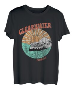 Vintage Clearwater Florida Palmen FL Retro T-Shirt