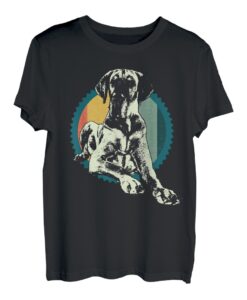 Vintage Deutsche Dogge T-Shirt Geschenk Idee