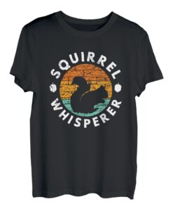 Vintage Eichhörnchen-Flüster, Waldtier, Eichhörnchen-Flüsterer T-Shirt