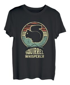 Vintage Eichhörnchen-Flüster, Waldtier, Eichhörnchen-Flüsterer T-Shirt