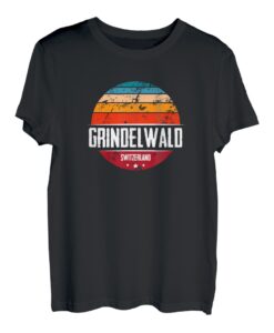 Vintage Grindelwald T-Shirt - Schweiz Souvenir T Shirt T-Shirt