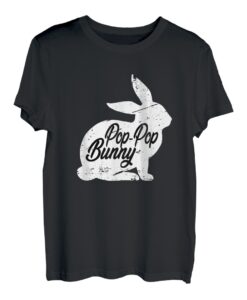 Vintage Hase Pop-Pop Hase Ostern Bekleidung für Familie T-Shirt