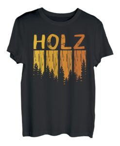 Vintage Holz Holzfäller Baumfäller Geschenk Waldarbeiter T-Shirt
