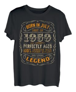 Vintage Legends Born in 1959 Juli Awesome Birthday Bday T-Shirt
