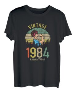 Vintage Made In 1984 Geschenkidee zum 36. Geburtstag T-Shirt