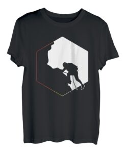 Vintage Retro Kletterer Sportklettern Bouldern T-Shirt