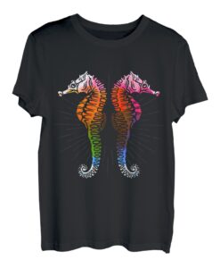 Vintage Seepferdchen T-Shirt