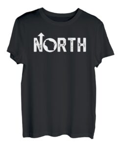 Vintage-Text  Up North Wisconsin  im Used-Look T-Shirt