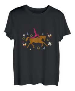 Voltigieren Pferd Pferdesport Reiten Reiterin Volti Geschenk T-Shirt