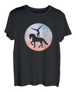 Voltigieren Voltigierer Volti Pferde T-Shirt