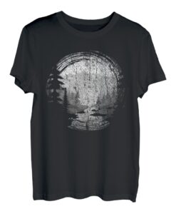 Wald Landschaft Naturliebhaber Outdoor Bäume Natur T-Shirt
