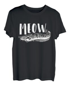 Waller-Miau-Fisch-Liebhaber, Welsangeln, Angeln, lustig T-Shirt